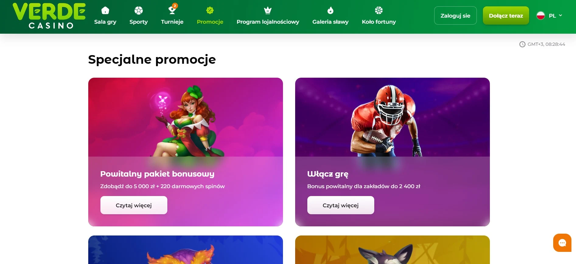 Verde Casino Bonuses