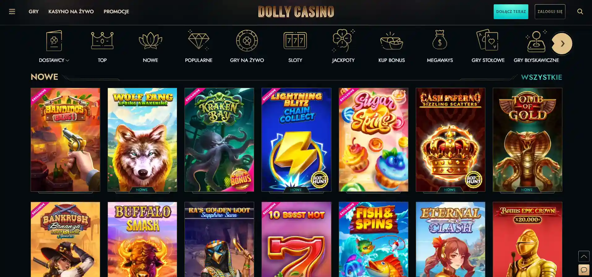 Dolly Casino Casino Games