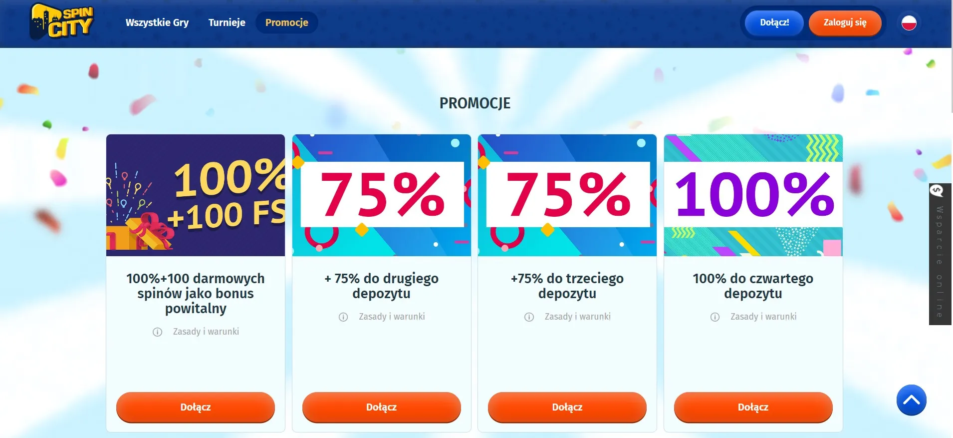 SpinCity Bonus Casino