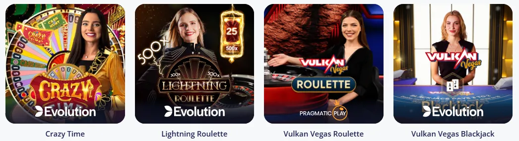 Vulkan Live Casino