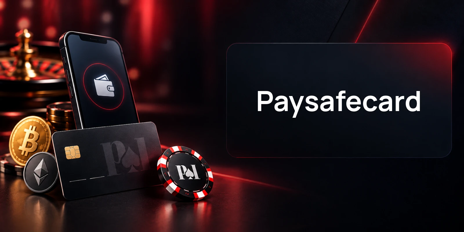 Casino payments with Paysafecard